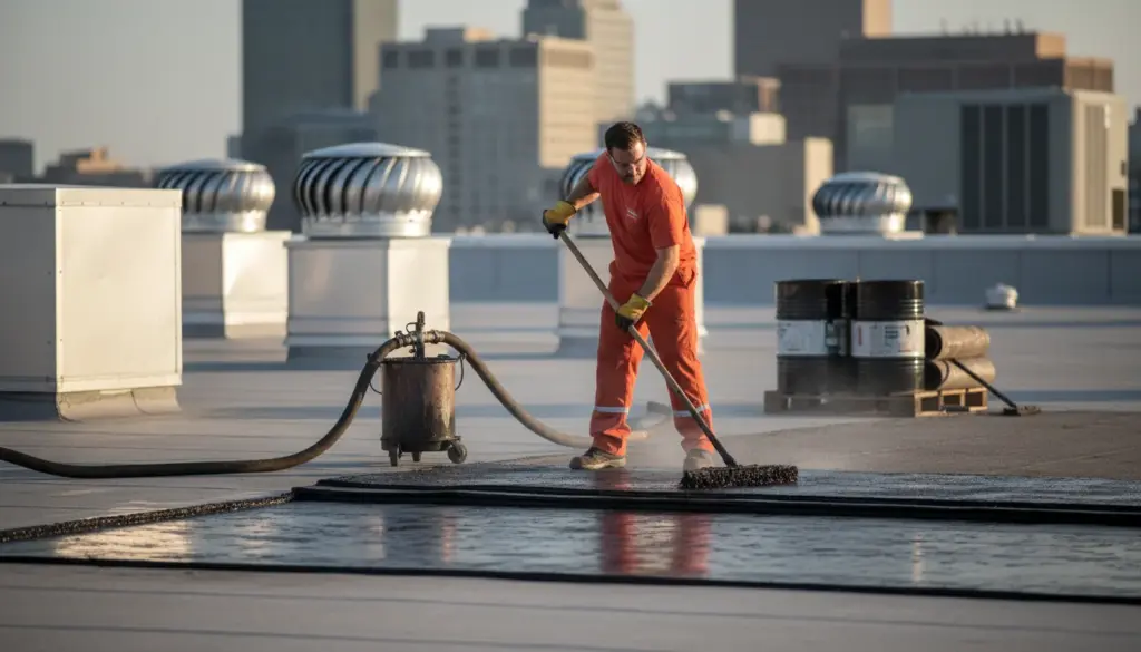 Arlington Roofing built-up roofing (bur) services - Arlington