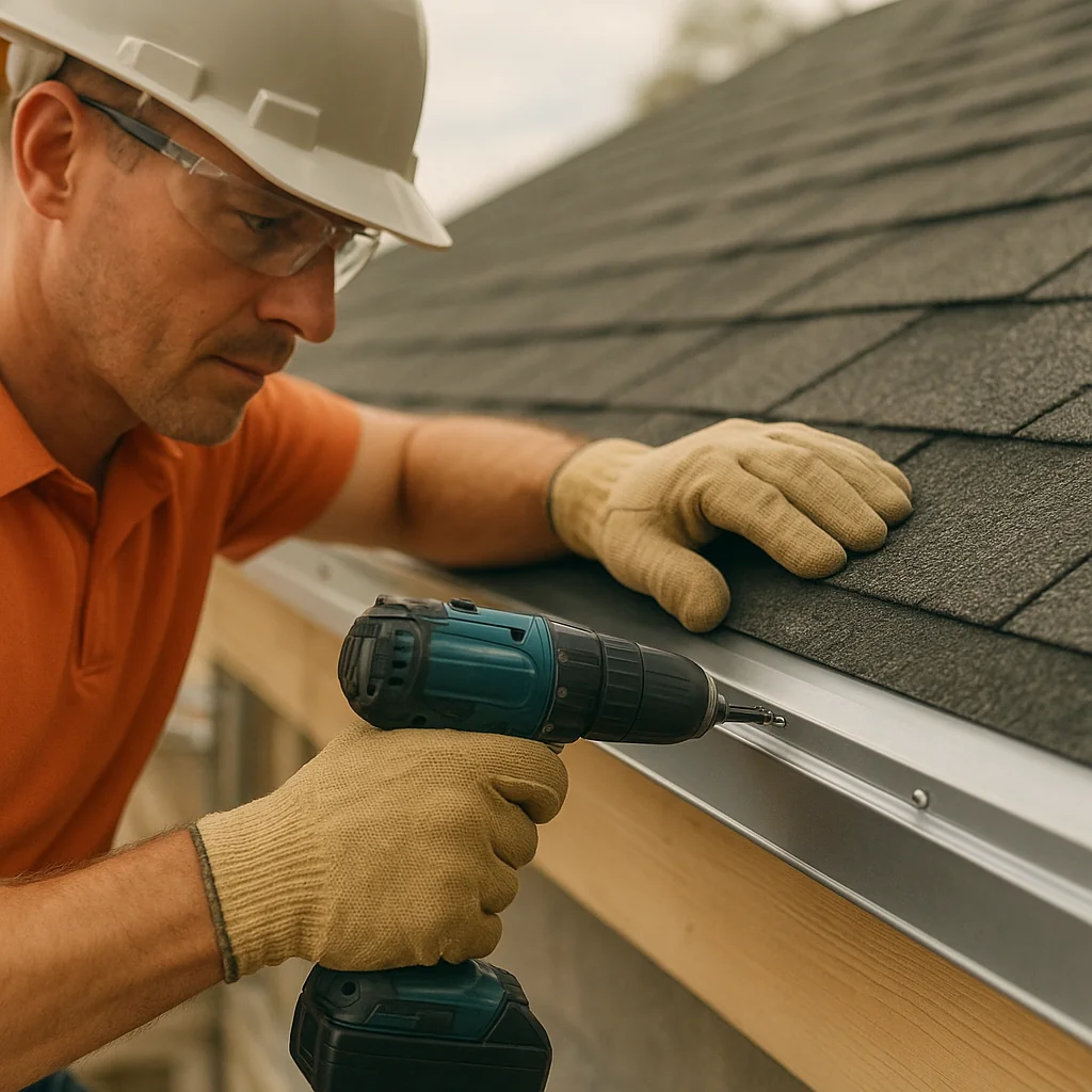 Arlington Roofing drip edge repair services - Arlington