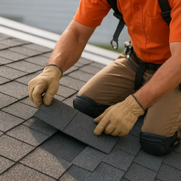 Missing shingle replacement