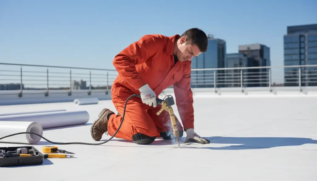 Arlington Roofing pvc membrane installation services - Arlington