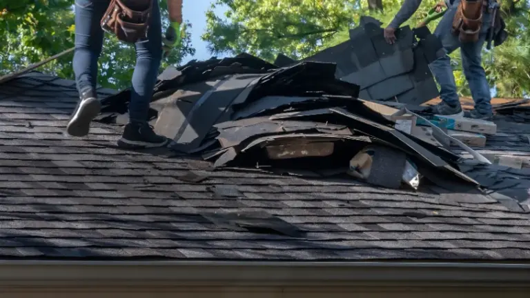 Hurricane damage repair