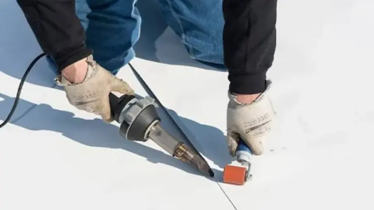 PVC membrane installation
