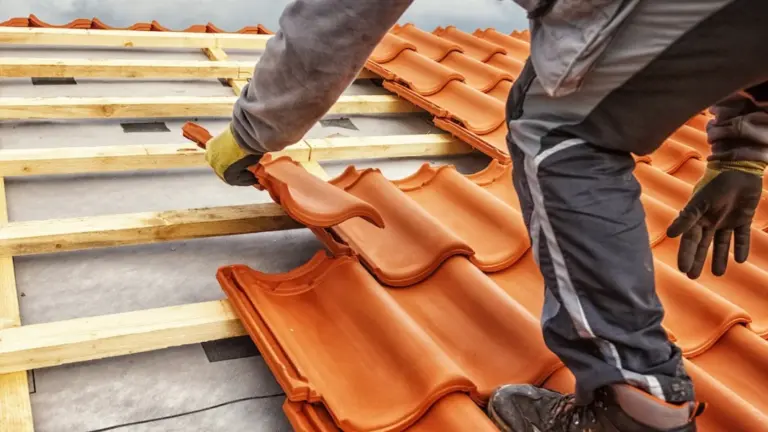 Ceramic tile installation