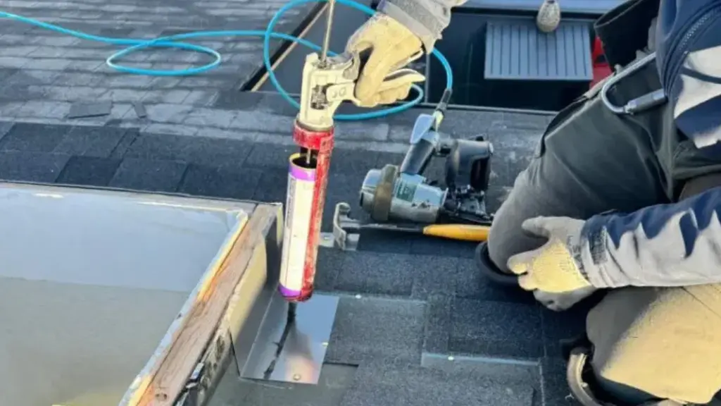 Arlington Roofing skylight flashing repair services - Arlington